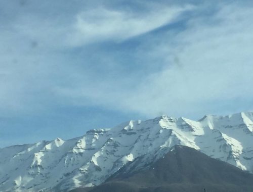 Picture of a mountain and sky, amywearsblack, amy e mueller, amy mueller, lds blog
